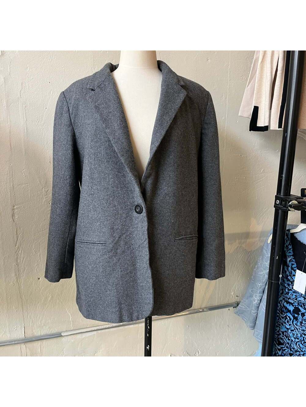Wool Blend Blazer (18)